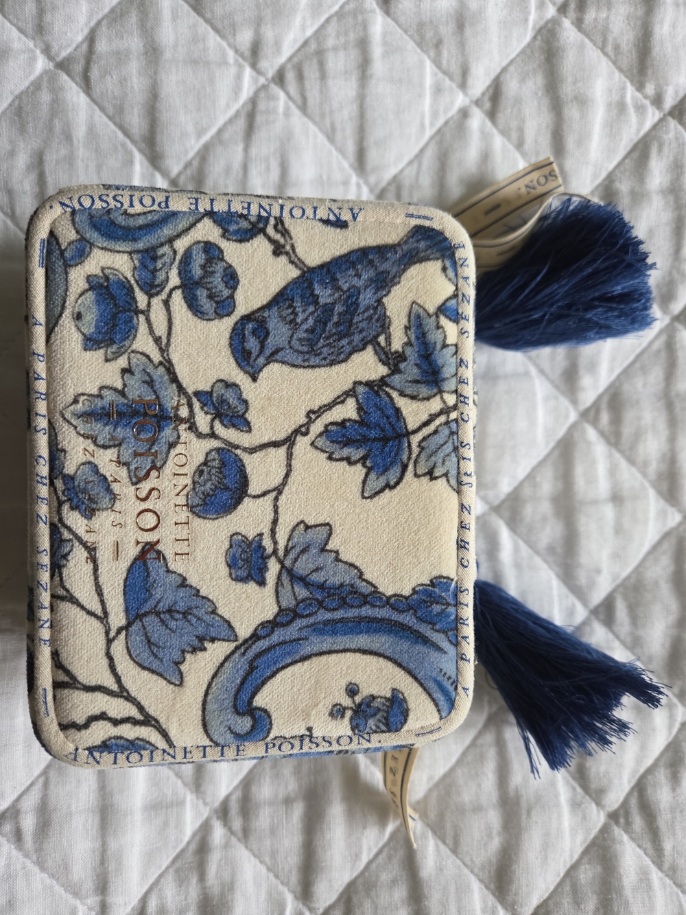 NEW Sezane x Antoinette Poisson Travel Jewelry Case - Picture 5 of 5